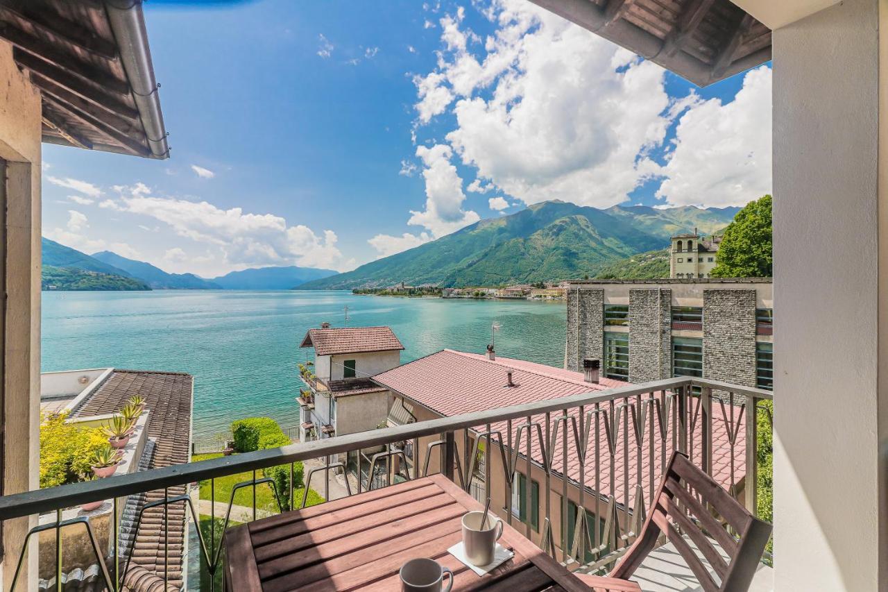 Stunning view lakeside apartment - Larihome Gravedona Eksteriør bilde