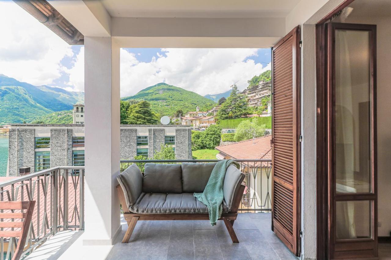 Stunning view lakeside apartment - Larihome Gravedona Eksteriør bilde